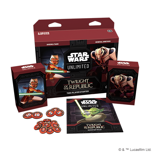 Star Wars Unlimited: Twilight of the Republic 2-Player Starter Kit image 0